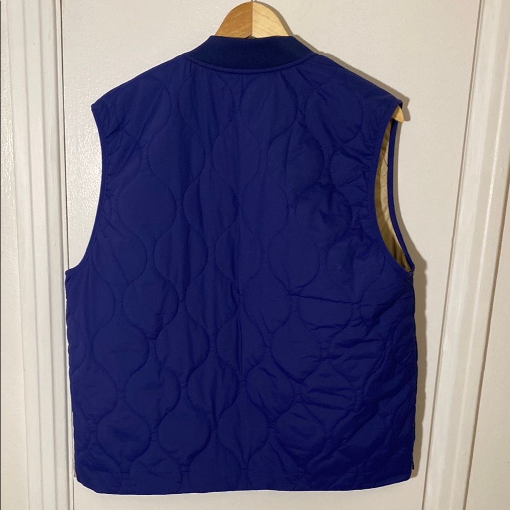 TILLEY BLUE COPPIN GOLF VEST Men XL NWT - Picture 4 of 6